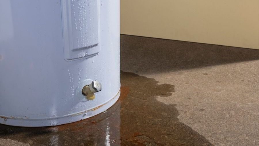 Water heater leaking at the bottom